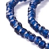 Transparent Glass Beads Strands GLAA-C019-01A-08-3