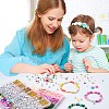 DIY Polymer Clay & CCB Plastic Beads Bracelets Making Kits DIY-YW0010-92-5
