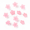 Transparent Acrylic Beads X-PL554-02-3