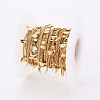 Handmade Brass Curb Chains CHC-S012-109-3