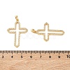 SHEGRACE Brass Micro Pave Cubic Zirconia Pendants XGRQ3D588-484G-3