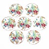Transparent Epoxy Resin Pendants X-KY-S163-138-2