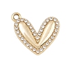 Alloy Rhinestone Pendants RB-CBA332B-05C-1