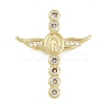 Easter Theme Brass Micro Pave Cubic Zirconia Pendants LS-KK-Z123-04G-1
