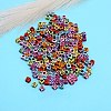 Opaque Acrylic Enamel Beads OACR-WH20001-11A-1