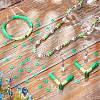 10 Strands Flat Round Handmade Polymer Clay Beads CLAY-PH0001-44G-5