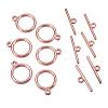 Tibetan Style Toggle Clasps X-TIBE-A12208-RG-NR-1
