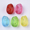 Transparent Acrylic European Beads X-TACR-T015-027-1