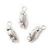 Tibetan Style Alloy Connector Charms PALLOY-JF01704-1