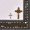 64Pcs 8 Style Tibetan Style Alloy Pendants FIND-SZ0002-81-8