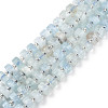 Natural Aquamarine Beads Strands G-N327-07I-1