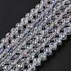 Electroplate Glass Bead Strands EGLA-R040-8mm-15-1