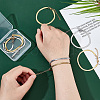 Ion Plating(IP) 8Pcs 4 Style 304 Stainless Steel Herringbone Chains Bracelets Set for Men Women BJEW-UN0001-34-2