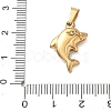 304 Stainless Steel Pendants STAS-B141-03H-G-3