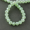 Electroplate Glass Beads Strands EGLA-R018-4mm-1-1