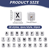 52Pcs 26 Styles Glazed Porcelain Beads PORC-UN0001-03-3