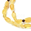 Natural Amber Beads Strands G-K387-C02-01-3