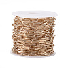 Brass Paperclip Chains CHC-S008-001A-G-NR-2