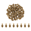 60Pcs Tibetan Style Alloy Pendants FIND-UN0004-31-1