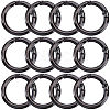 15Pcs Zinc Alloy Spring Gate Rings FIND-BBC0005-01B-B-7