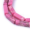 Synthetic Imperial Jasper Beads Strands X-G-E508-02J-3