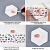 10 Rolls PET Sticker Tapes AJEW-WH20020-246A-12-4