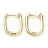 Brass Huggie Hoop Earrings EJEW-P189-01G-1