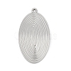 304 Stainless Steel Pendants STAS-D366-02A-P-1