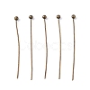 Brass Ball Head Pins LS-RP0.5x30mm-AB-1
