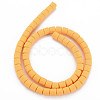 Handmade Polymer Clay Bead Strands CLAY-ZX006-01-01R-3