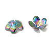 304 Stainless Steel Bead Caps STAS-P363-04A-MC-2