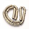 Electroplate Non-magnetic Synthetic Hematite Beads Spacers Strands G-Q486-74G-2