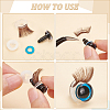 24Pcs 6 Style Acrylic Doll Eyelashes DOLL-PH0001-41B-4