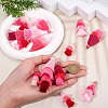 14Pcs 7 Colors Polyester Tassel Pendants FIND-TA0009-44-6