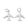 Rack Plating Brass Charms X-ZIRC-C042-09P-3