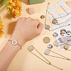 304 Stainless Steel Cable Chains Bracelets Making BJEW-CA00002-3