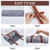 PU Leather Yoga Mat Strap FIND-WH0418-28-6