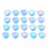 100Pcs Eco-Friendly Transparent Acrylic Beads TACR-YW0001-07F-2