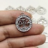 Constellation Themes Alloy Rhinestone Pendants PW-WGDA156-05-1