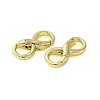 Brass Spring Gate Rings KK-B089-07G-2