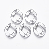 Spray Painted CCB Plastic Linking Rings CCB-R104-01A-03-1