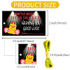 100Pcs Duck Theme Paper Luggage Tag AJEW-CN0003-40B-2