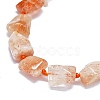 Natural Sunstone Beads Strands G-O170-124-3
