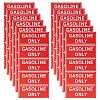 12Sheets Waterproof PVC Warning Sign Stickers DIY-OC0014-63B-1