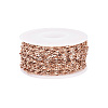 Ion Plating(IP) 304 Stainless Steel Textured Dapped Chains CHS-D004-02RG-4