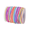 Segment Dyed Round Polyester Elastic Cord OCOR-WH20018-35B-1