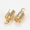 Brass Folding Crimp Ends LS-KK-F777-01LG-2