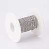 Tarnish Resistant 304 Stainless Steel Cable Chains CHS-F003-09P-A-3