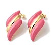 Golden Ion Plating(IP) 304 Stainless Steel Stud Earrings for Women EJEW-L287-044G-2