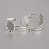 Brass Cuff Bangle Making X-KK-J184-49S-1